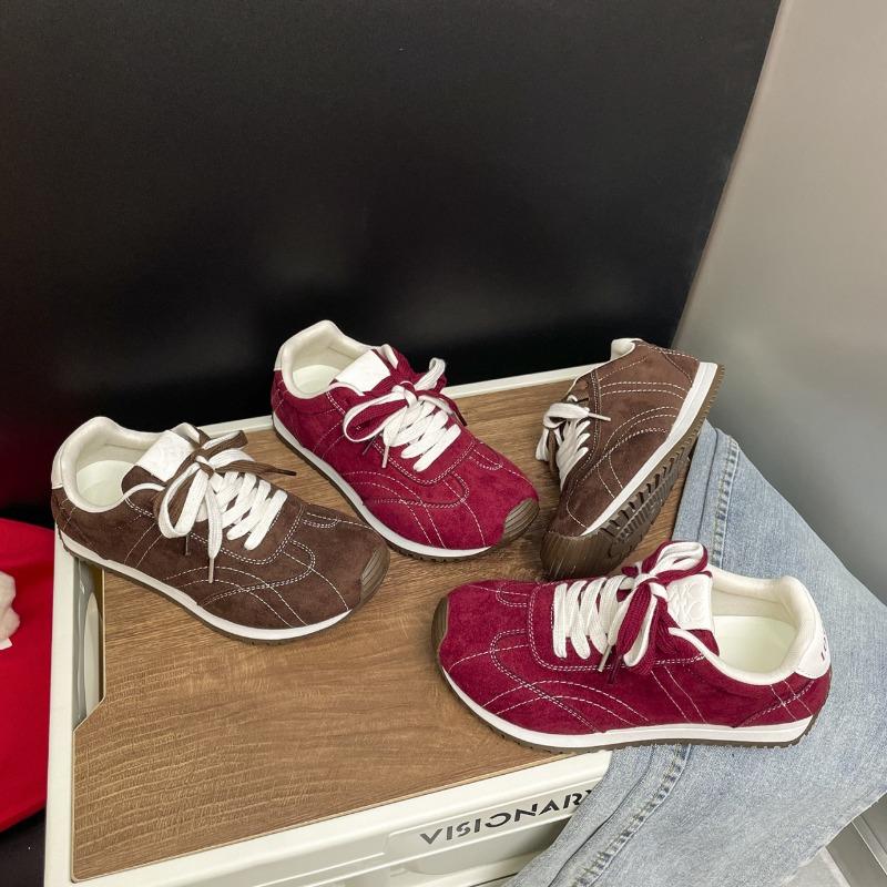 Spring and Autumn New Classic Retro Premium Red Student Sneakers Fashion Versatile and Comfortable