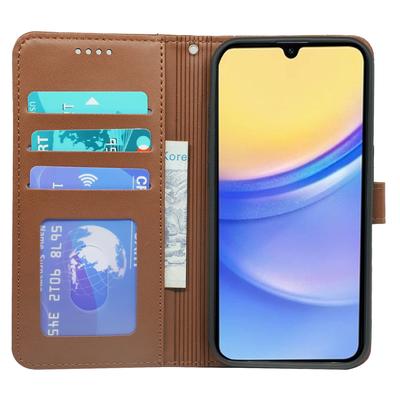 For Samsung Galaxy A26 5G Wallet Case Magnetic Snap Leather Phone Cover with Strap