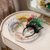 Sequin New Year Decorative Glasses Sweet Glitter Hair Hoop Star Strip Headwear  Eve Party