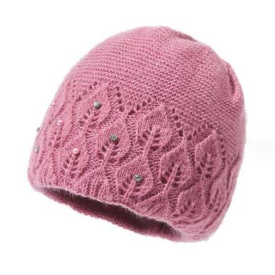 Women's Winter Daily Pretty Double Knit Beanie Hat