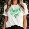 St Patricks Day T-Shirt - Irish Shamrock 2026 Gift for Him, Happy St Pat Heart