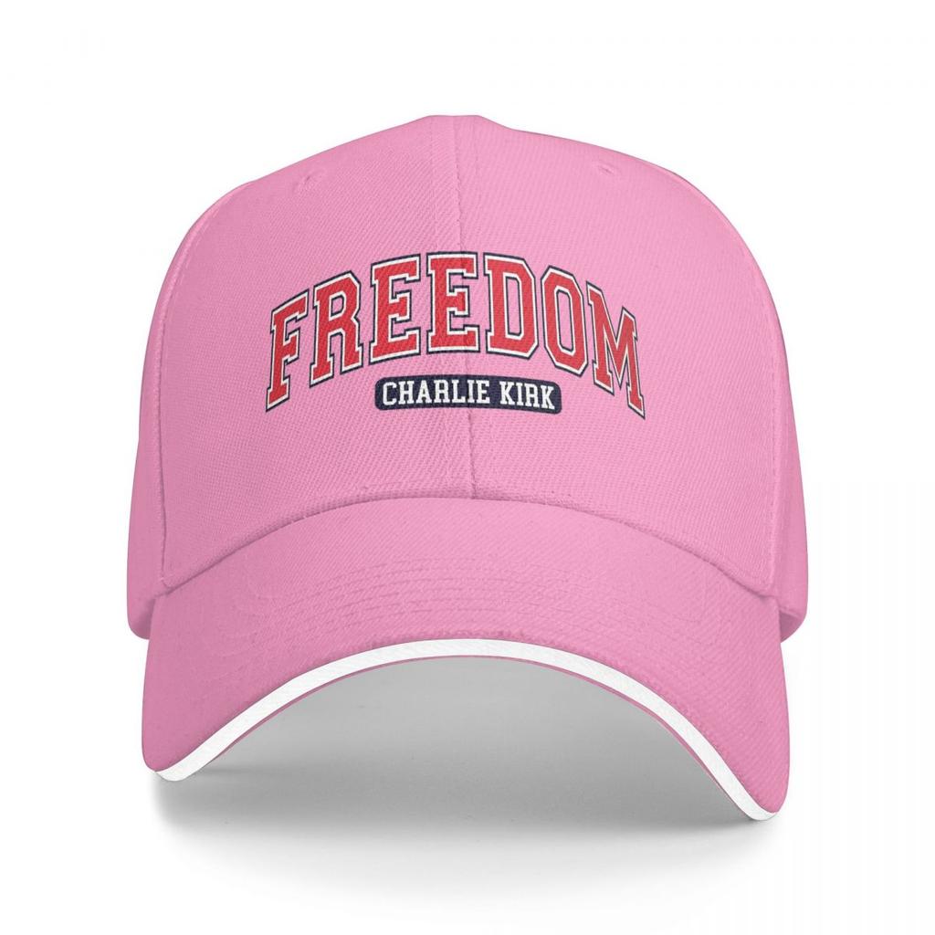 Charlie Kirk Freedom Great American Patriot Baseball Caps Snapback Baseball Hats Breathable Casual Casquette Outdoor for Unisex
