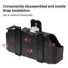 1Pcs Auto Interior Storage Car Tissue Box Holder with 2 Cup Holders Headrest Hooks  Car Accessories