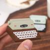 1Pc 1:12 Dollhouse Miniature Typewriter Cashier Typewriter Model Doll Decor Toy