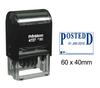 Printtoo Dater Stamp Self Inking With Posted By Text Date Rubber Stamp Office