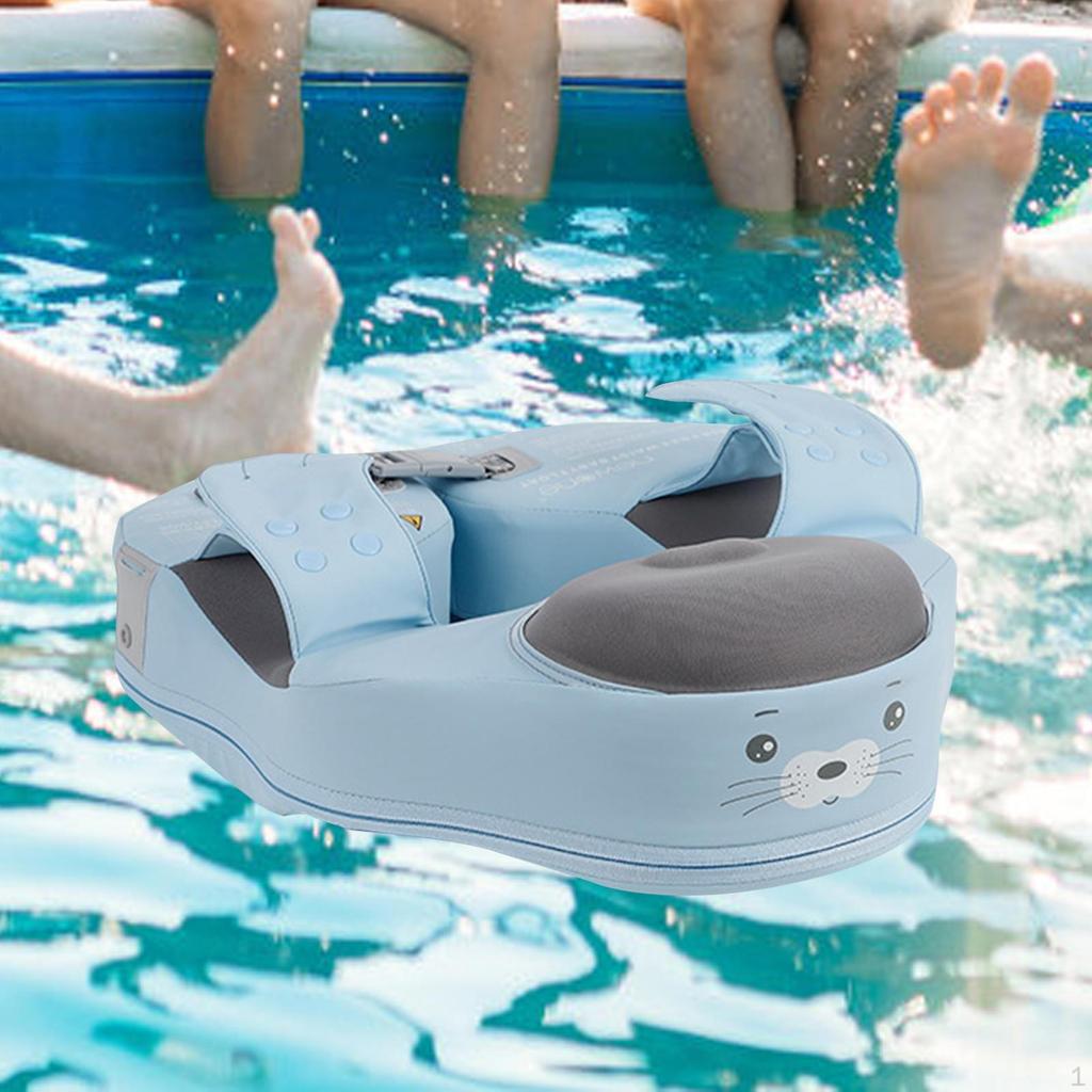 Baby Swimming Float Waist Swim Ring Toy for Infant Boys Girls Blue