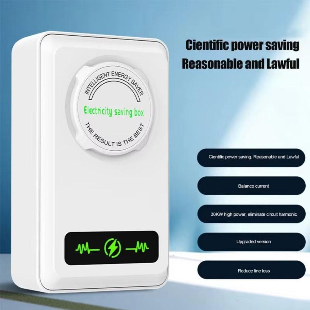 US/EU Adapter Electric Energy Saver Stable Performance Energy-saving Appliance  Household Use