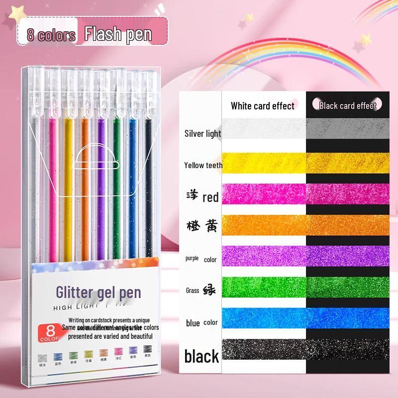 Back-to-School Essentials: Layered Double-Headed Highlighter for Students - Colorful Journal Marker