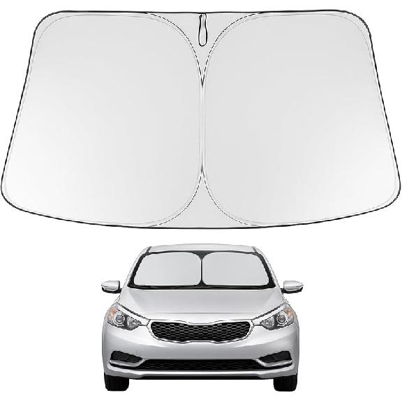Proadsy 2025 Upgrade Front Windshield Sun Shade Foldable RAV4 Sunshade Protector Fit -2025 RAV-4 SUV Crossover, TRD Off-Road, LE XLE Premium Limited