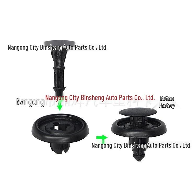 Compatible with Camry Water Tank Upper Guard Buckle, Yizhi Clip, and Car Plastic Rivet B15.