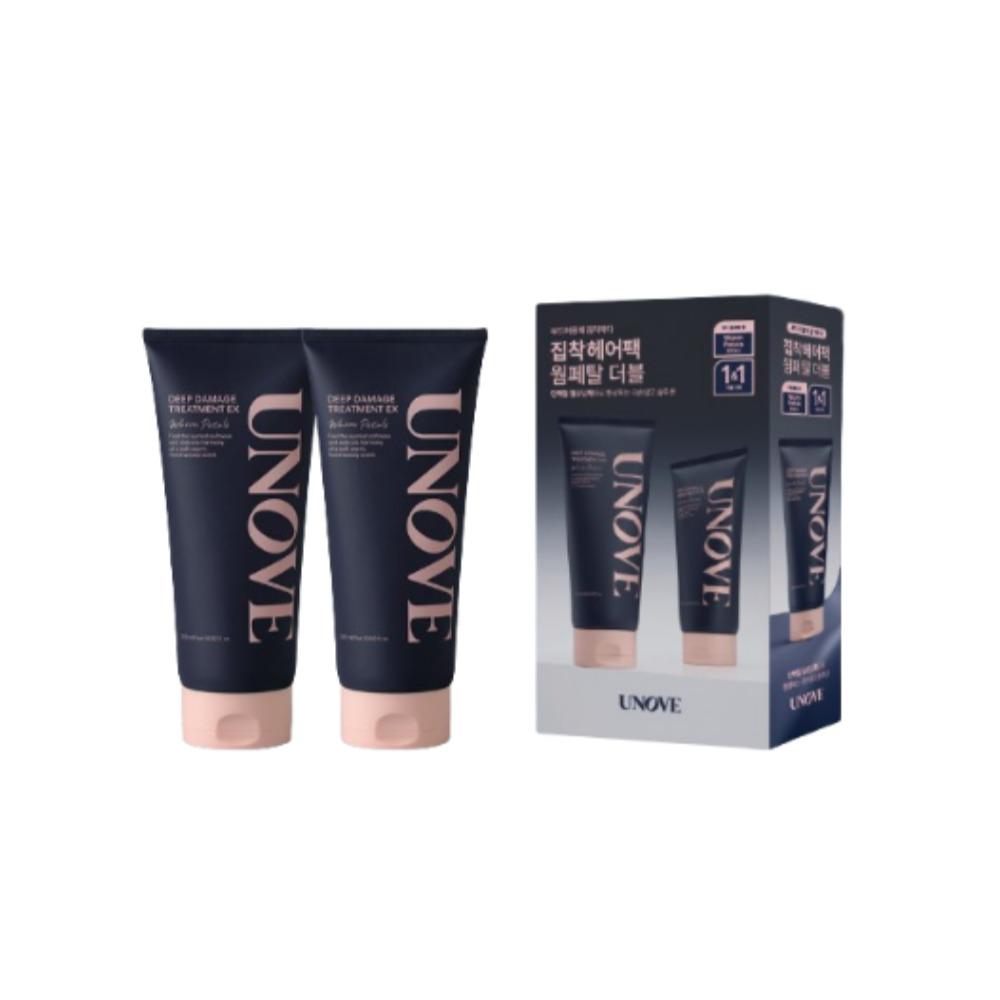 UNOVE Deep Damage Hair Treatment EX Warm Petal 320ml x2