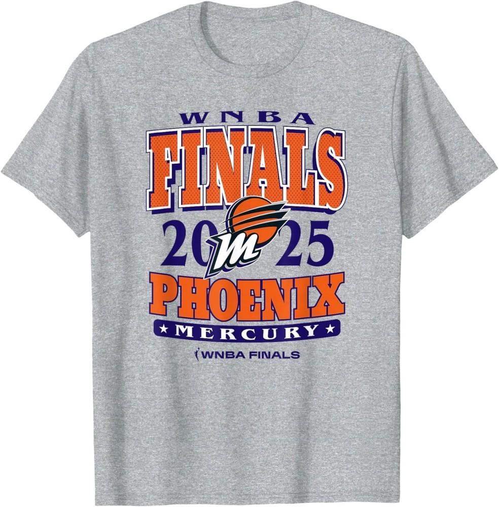 WNBA Official Phoenix Mercury 2025 Finals All or Nothing T-Shirt L