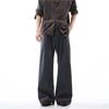 American cleanfit high street scimitar drooping trousers men's spring niche trendy brand casual loose straight trousers