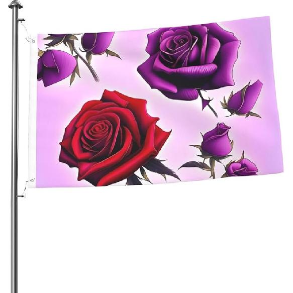 OUSIKA Flag 2x3 FT Garden Flag for Outside Frog in a pond Double Sided Holiday Flag Heavy Duty Large Banner with Brass Grommets Fade-Resistant