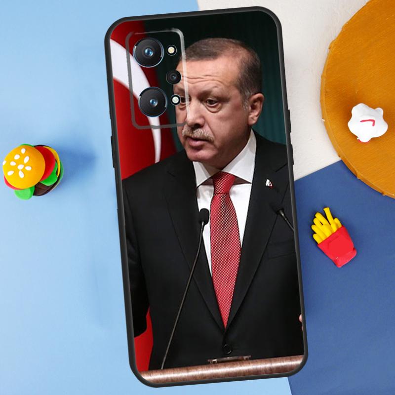 Turkey Recep Tayyip Erdogan For Realme GT 6 6T 5 GT7 Pro C61 C75 C55 C51 C21Y C25S C67 C53 13 12 10 11 14 Pro Plus Case