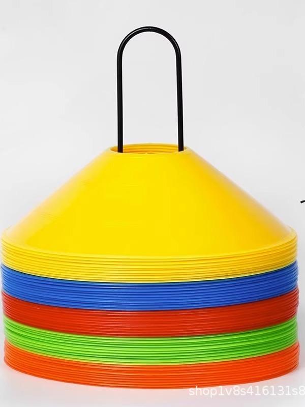 Thickened Football Training Marker Cones with Round Holes