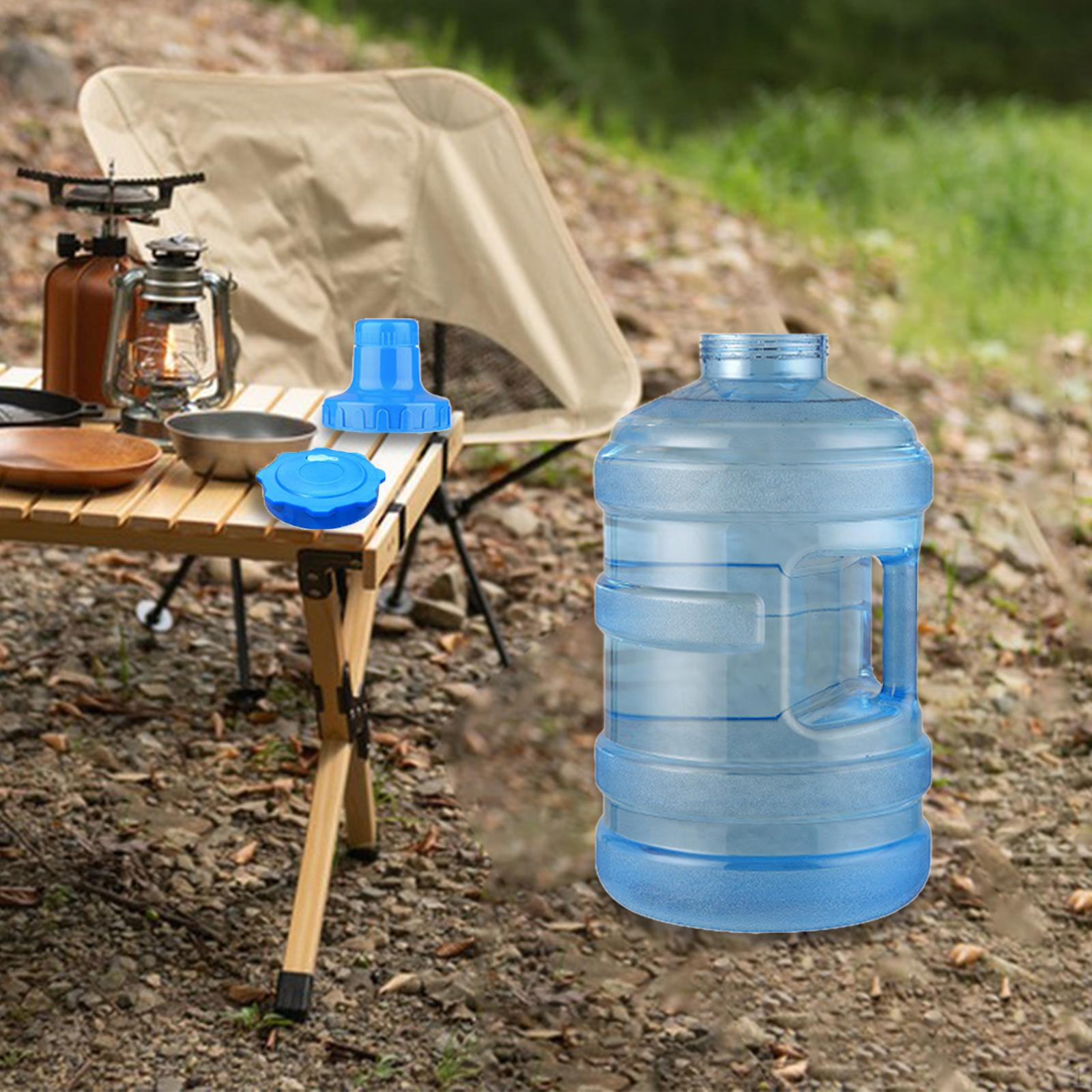 

Контейнер для воды 18,9 л с ручкой для использования на открытом воздухе и для занятий спортом синий