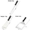 Stainless Steel Steak And Pancake Spatula With Long Handle For Home Kitchen Cooking