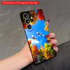 2DFlat Samsung Phone Case Autumn Trees & Flying Cranes Sky View Applicable To Galaxy S23 S24 S25ULTRA S26 A12 A14 A15 A16 A54 A55