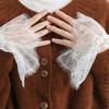 Lace Fake Sleeve Detachable Fake Cuff Elegant Sleeve Cuffs  Clothes Accessories