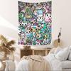 Japan Anime TTokidokiS Printed Large Wall Tapestry Hanging Tarot Hippie Wall Rugs Dorm Home Decor