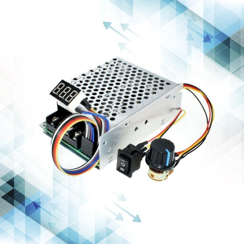 Speed Controller for Brushed Motor LCD Display Motor Regulator Adjustable Motor Controller Conveniently Change Settings