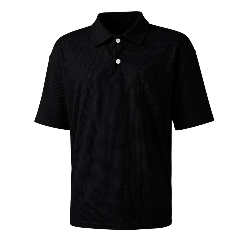 Men's Casual And Fashionable Short-sleeved Shirt - Men's Golf Breathable Sports Collar Top