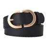 Korean Style Women's Faux Leather Belt: Versatile, Trendy, Plain Body-Shaping Decorative Waistband for Outerwear