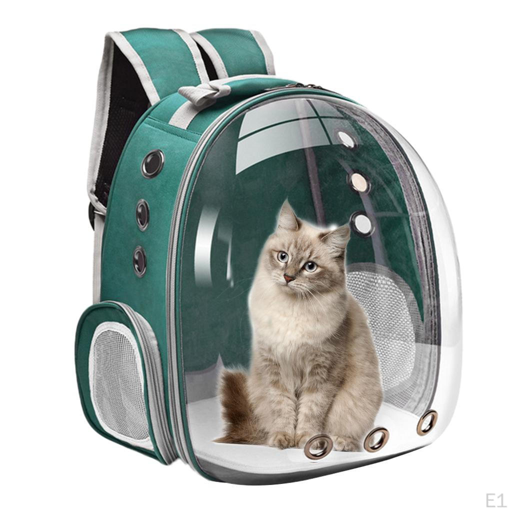 Cat Carrier Backpack Breathable Transparent Puppy, Premium Waterproof Pet