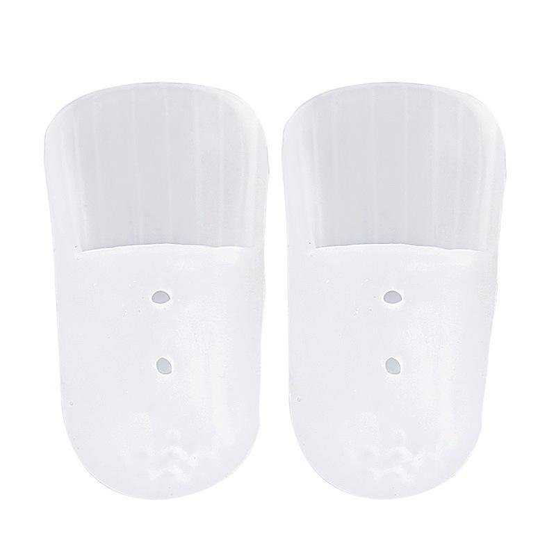 SEBS Soft Hole-Punched Finger & Toe Sleeve: Anti-Abrasion Protector & Separator One Size прозрачный