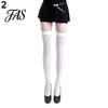 Women's Sexy Pure Color Opaque Thigh High Stockings Over The Knee Socks