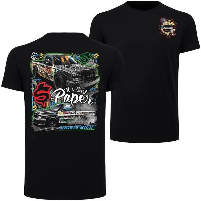 Richie Rich Truck T-Shirt – Full Colour Car Lover Graphic T-Shirt XS