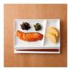 Miyama White Porcelain Divided Plate, Palette Plate L, 24x18cm, Made in Japan