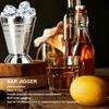 3 Scales Bar Measuring Cup 304 Stainless Steel Kitchen Measuring Cup Cocktail Jigger  Bartender