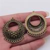 4pcs Earring Pendant For Earring Making Vintage Bohemia Earring Connector For DIY Jewelry Necklace Earrings Making Finding
