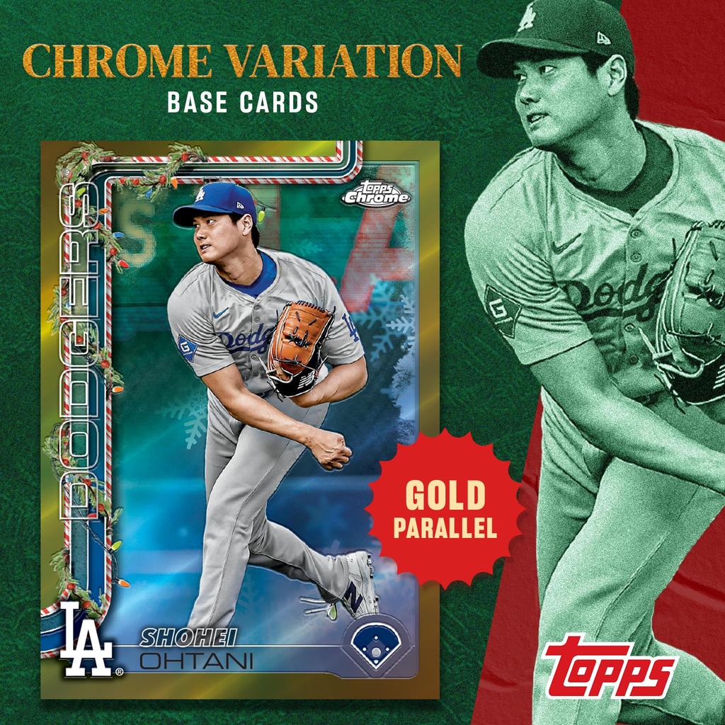 MLB 2025 TOPPS HOLIDAY BASEBALL MEGA BOX