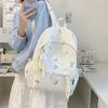 Školní taška Korejská školní taška Dívky na základní škole ins svěží motýl Vysoce hodnotný batoh Studenti střední školy Velkokapacitní lehký batoh