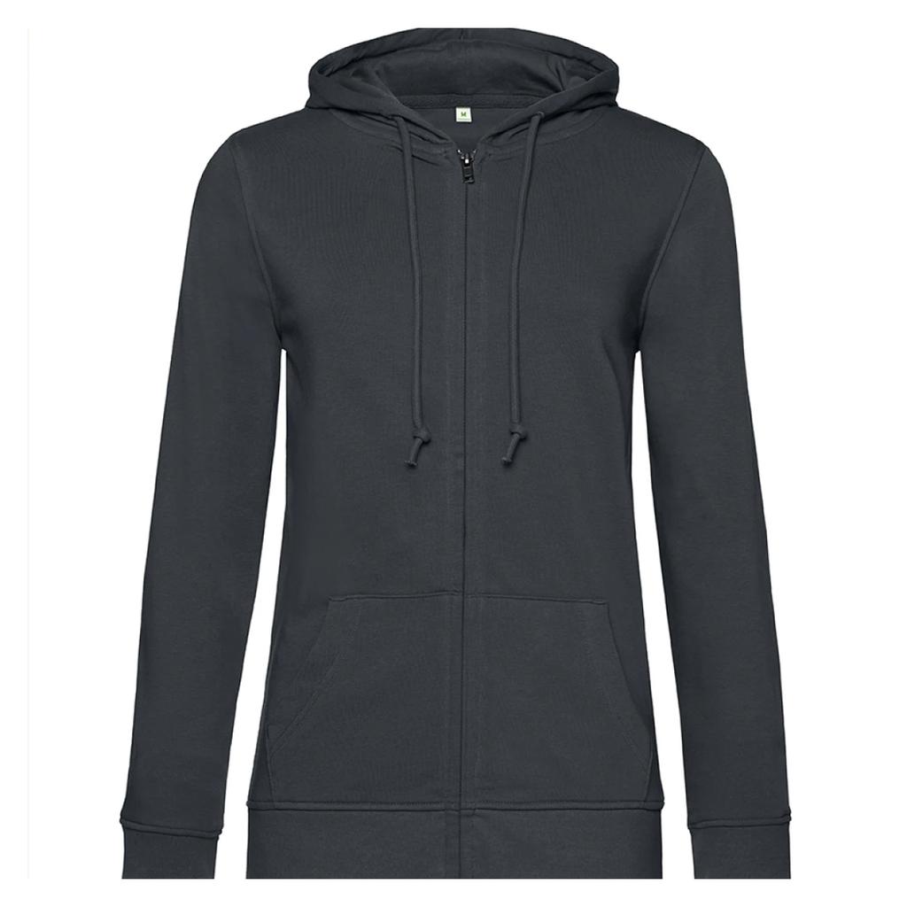 B&C Womens/Ladies Inspire Plain Full Zip Hoodie