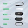 Zinc Alloy Car Key Case 3 Buttons Remote Control Protect Cover For Fiat 500 500C 500L 500X Bravo Ducato Fiorino Panda Stilo