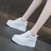 Autumn women's shoes new small board shoes women's shoes versatile single shoes muffin thick sole heightening small white single shoes