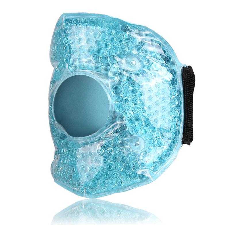Reusable Hot & Cold Gel Ice Pack Bandage for Knee, Wrist, Elbow, Calf, and Ankle Protection