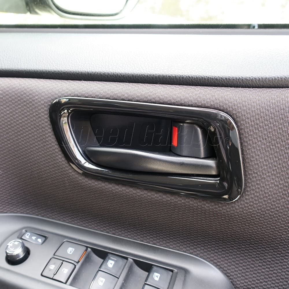 Speed Garage Innerdörrhandtag Handtagsskydd Dekor i Pianolack för Toyota och Esquire 80 och anpassade Noah, Voxy, Serie. Dekorationsdelar.