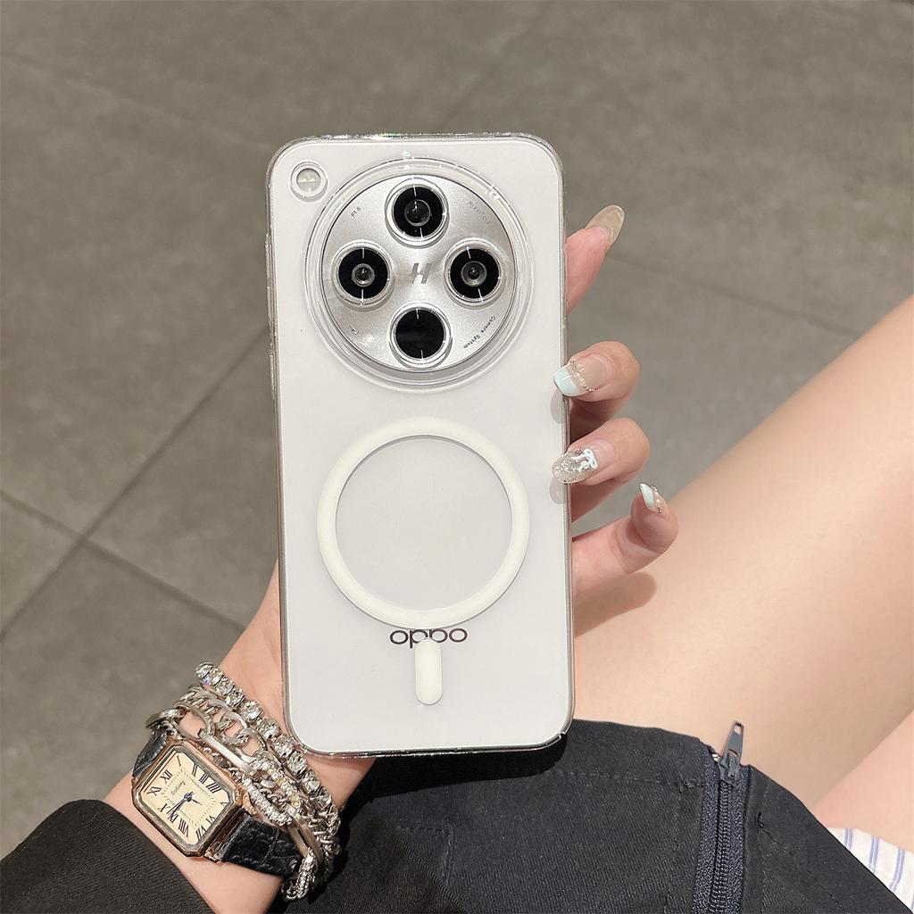 Reno16Pro Magnetic Mobile Phone Case Suitable for OPPO Find X9pro Shell Skin Feeling Reno13 Protective Case X8