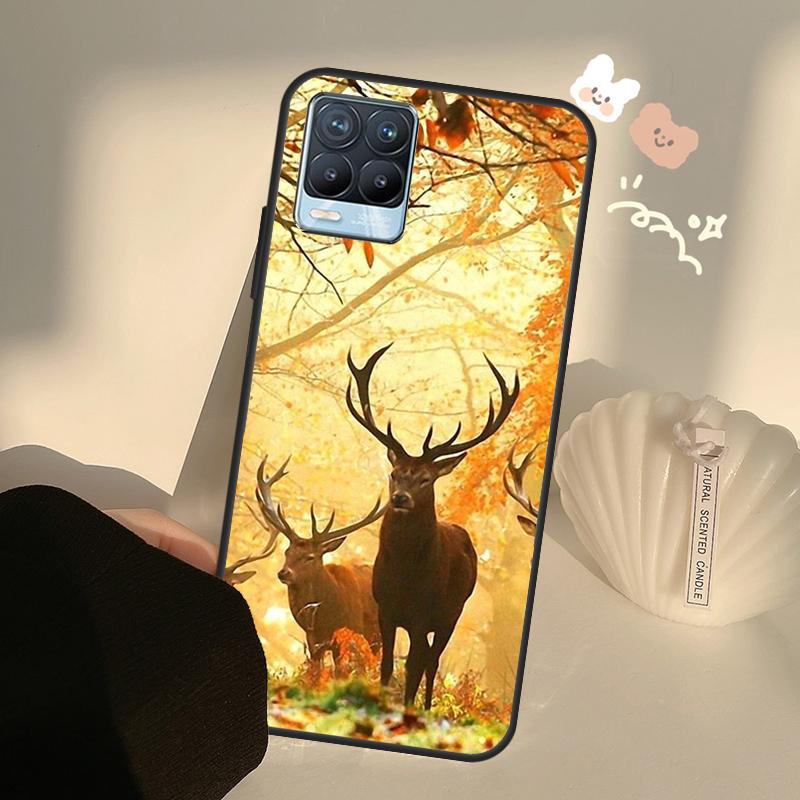 Deer Hunting Camo For Realme GT Neo 2 3 Master 9i 8i 8 9 Pro Plus Cover For OnePlus 10 Pro 9 9R Nord2 Case