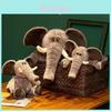 Peluche Elefante Per Bambini Morbida Bambola Animale Regalo per Bambini Per Il Gioco