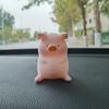 Cute Ornament Funny Car Decoration Dashboard Pink Pigger Ornament Lucky Piggy Hanging Car Pendant Pig Car Decoration