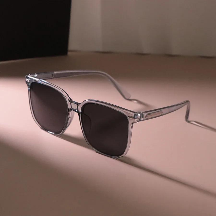 Colorful Big Frame Square Sunglasses Women Men Sun Glasses Female Mirror Colors Designer Brand Fashion Cool Eyewear