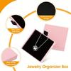 1Pc Jewelry Gift Boxes Suitable for Valentine'S Day, Perfect for Packaging Bracelets, Earrings, Necklaces, Rings Jewelry Boxes