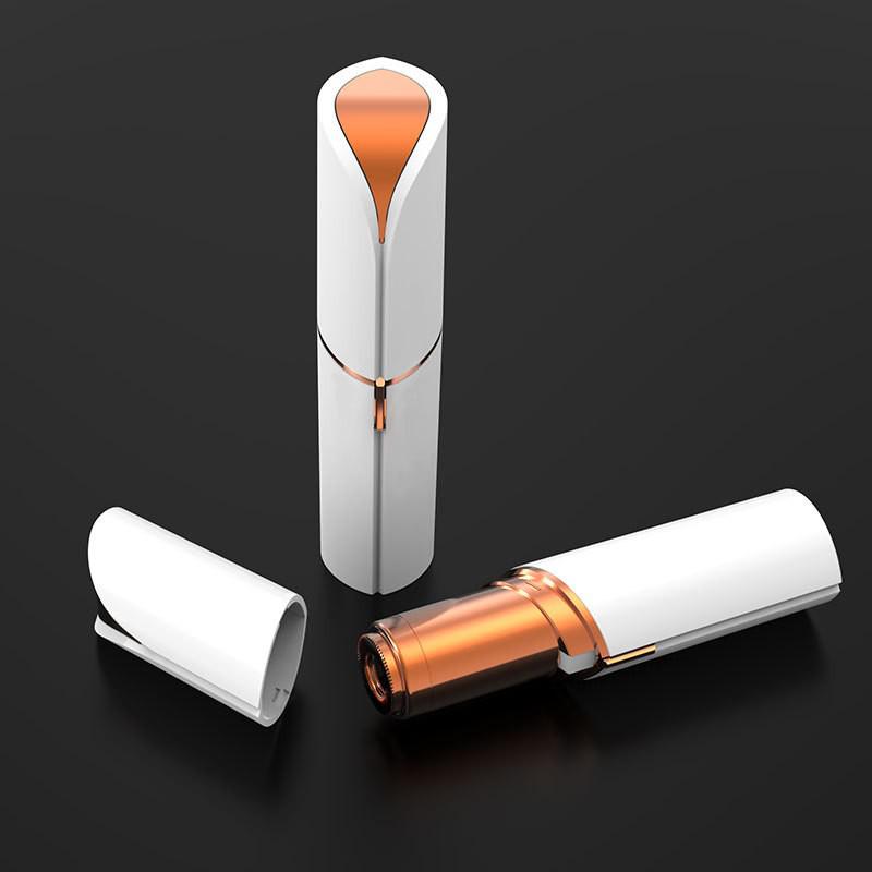 Women's 2-in-1 Electric Eyebrow & Bikini Razor, Portable Lipstick Shaver, Full Body Hair Remover