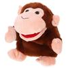 Creative Monkey Hand Puppet Plush Animal Toy for Interactive Play